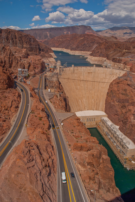The Hoover Dam in Las Vegas, Nevada
